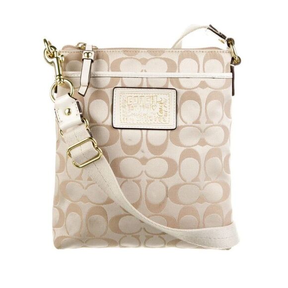 Coach 1941 Leather-Trimmed Crossbody Bag - Picture 1 of 10